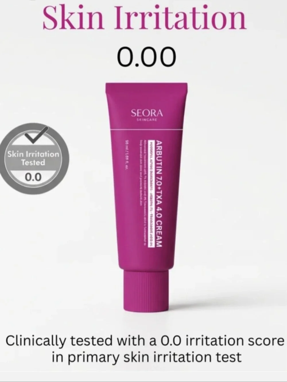 Arbutin 7.0 + TXA 4.0 Brightening Cream — Pink